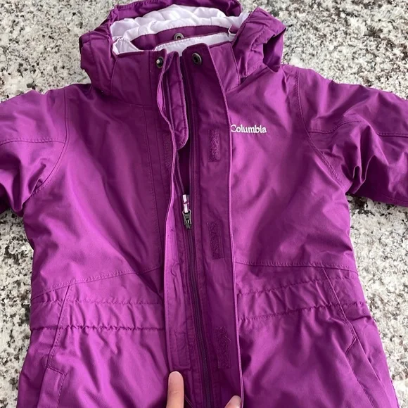 Columbia Kids' Purple Snowsuit - Picture 11 of 11